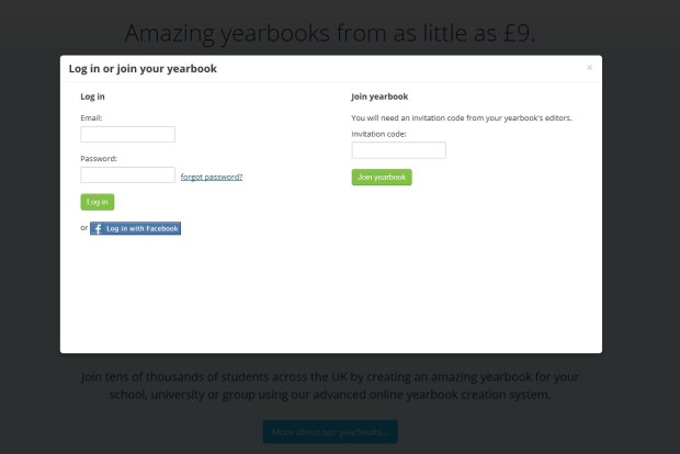 forgot password link